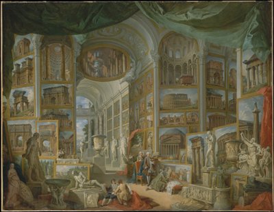Starożytny Rzym, 1757 autorstwa Giovanni Paolo Pannini