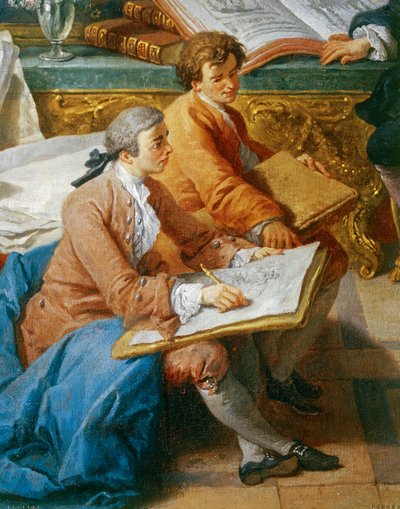 Galeria widoków współczesnego Rzymu ... autorstwa Giovanni Paolo Pannini or Panini