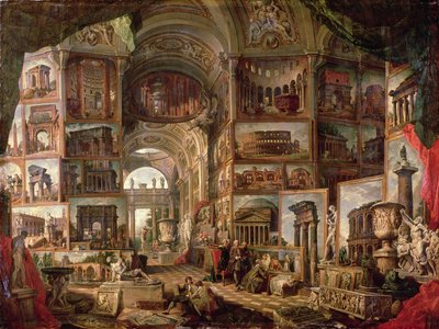 Nieznany obraz autorstwa Giovanni Paolo Pannini