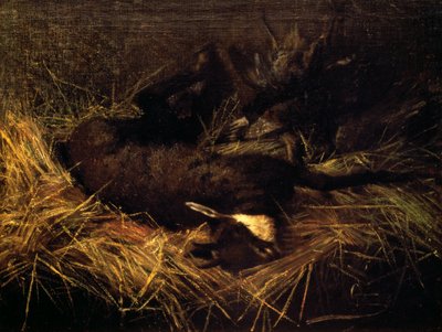 Martwa kozica autorstwa Giovanni Segantini