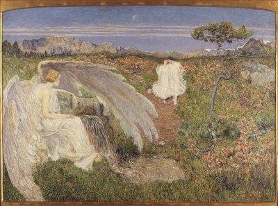 Włochy, miłość u źródła życia autorstwa Giovanni Segantini