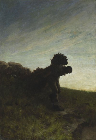 Ostatnie zadanie dnia Ostatnie zadanie dnia, 1884. autorstwa Giovanni Segantini