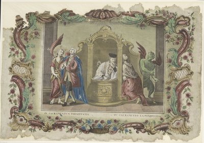 Het sakrament van de biecht IV. Sakrament pokuty / IV. Sakrament Pokuty (tytuł na przedmiocie) Siedem sakramentów (tytuł serii) autorstwa Giovanni Volpato