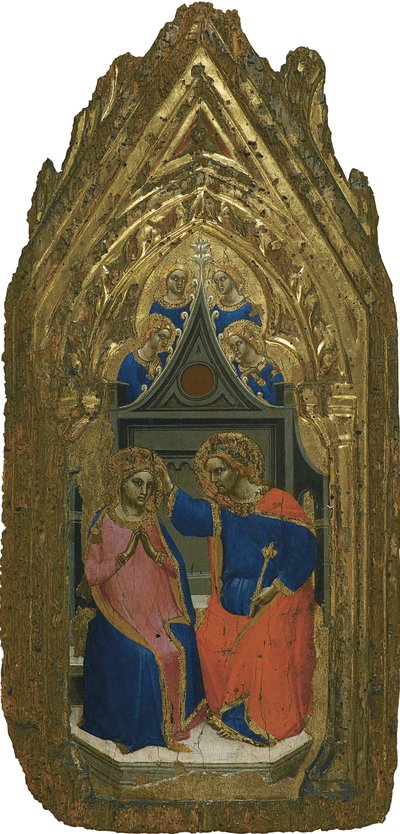 Koronacja Dziewicy z czterema Aniołami autorstwa Giovanni da Bologna