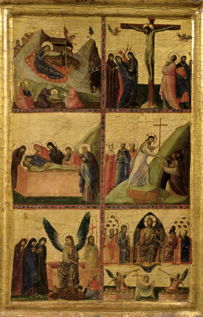 Sceny z Męki Pańskiej autorstwa Giovanni da Rimini