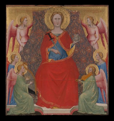 Św. Łucja na tronie autorstwa Giovanni di Bartolomeo Cristiani
