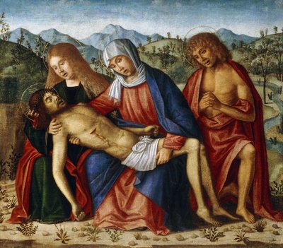 Pieta, autorstwa Giovanni di Niccolo Mansueti