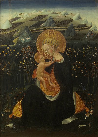 Madonna Pokory autorstwa Giovanni di Paolo