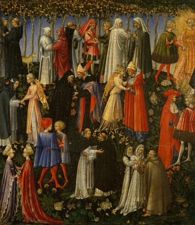 Raj, 1445. autorstwa Giovanni di Paolo