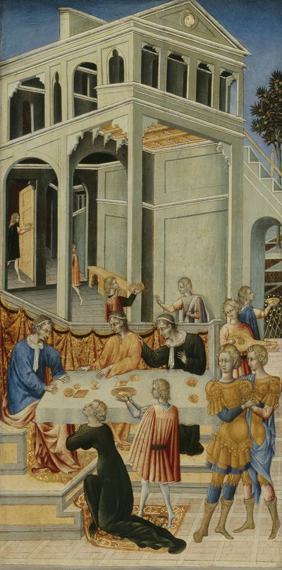 Salome prosi Heroda o głowę św. Jana Chrzciciela autorstwa Giovanni di Paolo