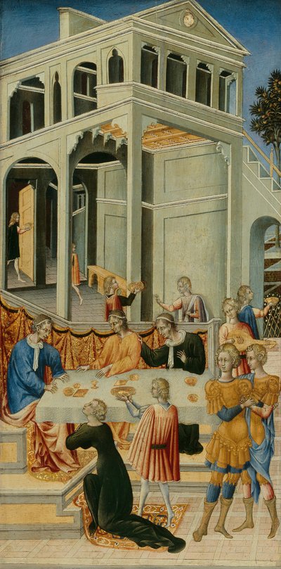 Salome prosi Heroda o głowę św. Jana Chrzciciela, 145560. autorstwa Giovanni di Paolo