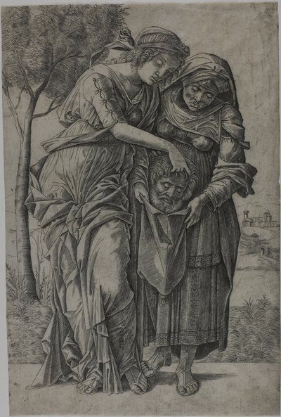 Judyta z głową Holofernesa autorstwa Girolamo Mocetto