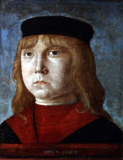 Portret chłopca autorstwa Girolamo Mocetto