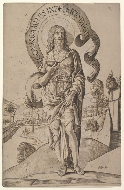Św. Jana Chrzciciela, 1500-1506. autorstwa Girolamo Mocetto