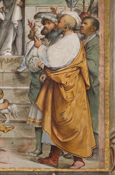 Nawa centralna, czwarte przęsło południowe, Ecce Homo, Girolamo Romanino autorstwa Girolamo Romanino