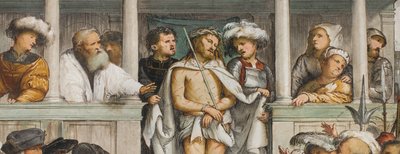 Nawa centralna, czwarte przęsło południowe, Ecce Homo, Girolamo Romanino autorstwa Girolamo Romanino