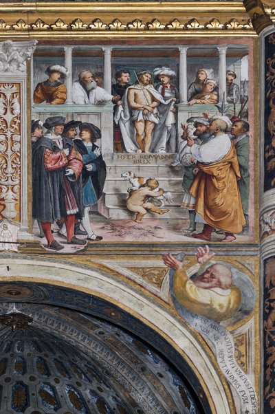 Spójrz na mężczyznę autorstwa Girolamo Romanino
