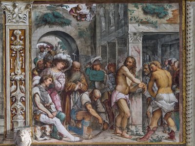 Biczowanie autorstwa Girolamo Romanino
