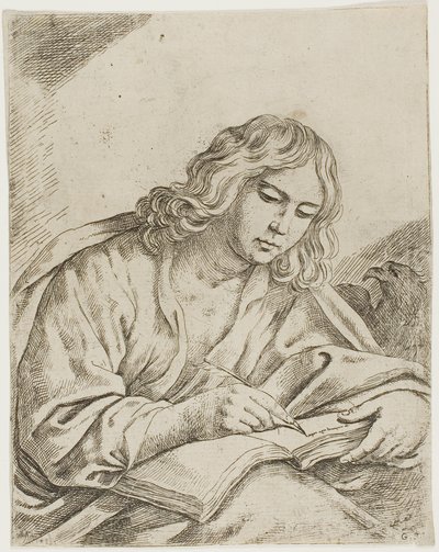 Święty Jan Ewangelista autorstwa Girolamo Scarselli
