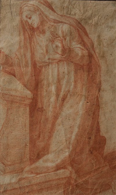Święta Teresa z Avili. autorstwa Girolamo Siciolante da Sermoneta