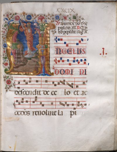 Antyfonarz, ok. 1470-1480. autorstwa Girolamo da Cremona