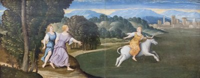 Gwałt Europy autorstwa Girolamo da Santacroce