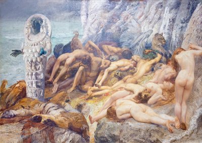 Diana z Efezu i niewolnicy autorstwa Giulio Aristide Sartorio