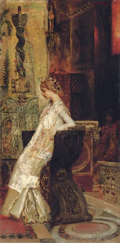 Święta Miłość autorstwa Giulio Aristide Sartorio