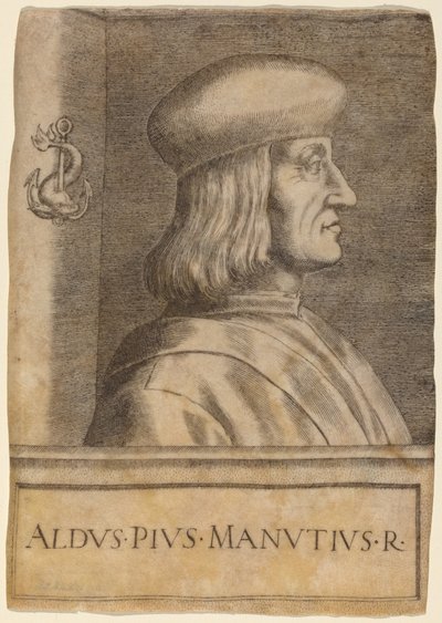 Aldus Pius Manutius autorstwa Giulio Campagnola