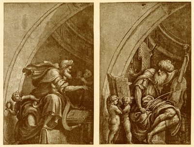 Projekty fresku w S. Sigismondo Cremona autorstwa Giulio Campi