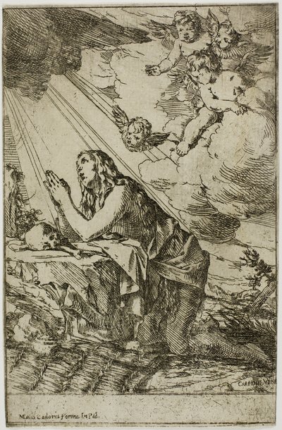 Magdalen autorstwa Giulio Carpioni