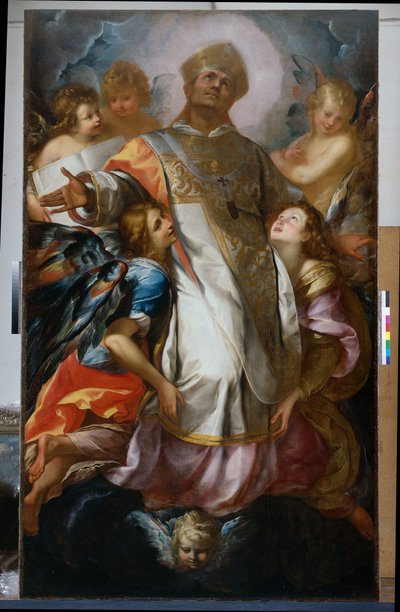 Św. Karol w chwale autorstwa Giulio Cesare Procaccini