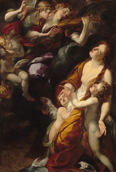 Ekstaza Magdaleny autorstwa Giulio Cesare Procaccini