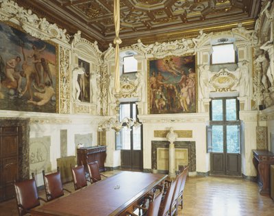Sala Czterech Pór Roku autorstwa Giulio Mazzoni