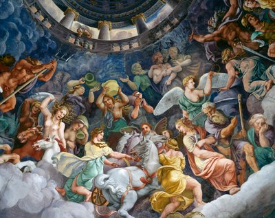 Bogowie Olimpu autorstwa Giulio Romano