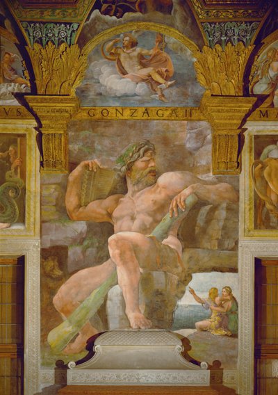 Herkules (fresk) autorstwa Giulio Romano