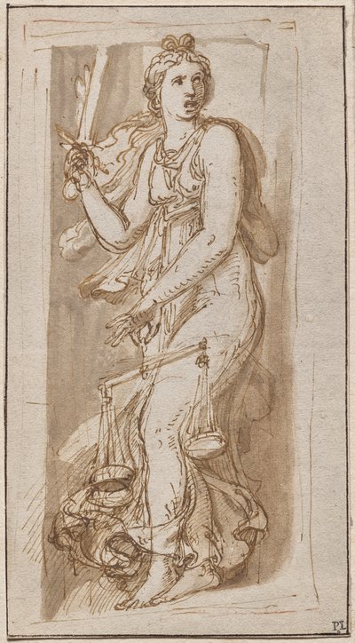 Sprawiedliwość autorstwa Giulio Romano