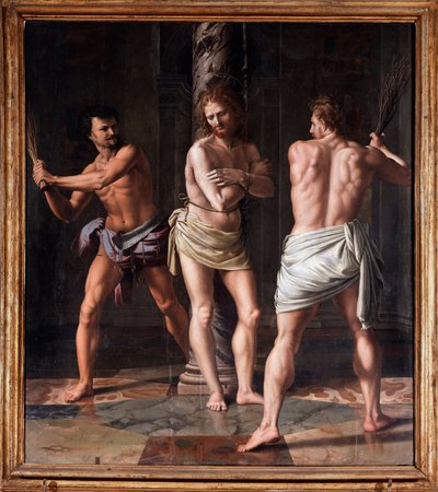 Biczowanie Chrystusa autorstwa Giulio Romano