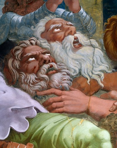 Zbuntowani giganci ukarani przez Jowisza autorstwa Giulio Romano