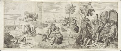 Apollo w Marsjasie autorstwa Giulio Sanuto