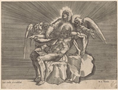 Pieta autorstwa Giulio Sanuto