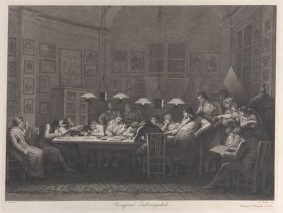 Akademia rysunku Rosaspina, 1811. autorstwa Giulio Tomba
