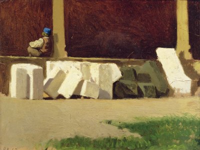 Klasztor autorstwa Giuseppe Abbati