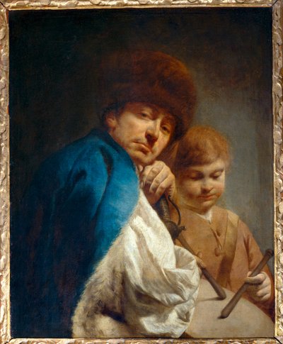 Le Militaire et le Petit Tambour - Żołnierz i mały perkusista ... autorstwa Giuseppe Angeli