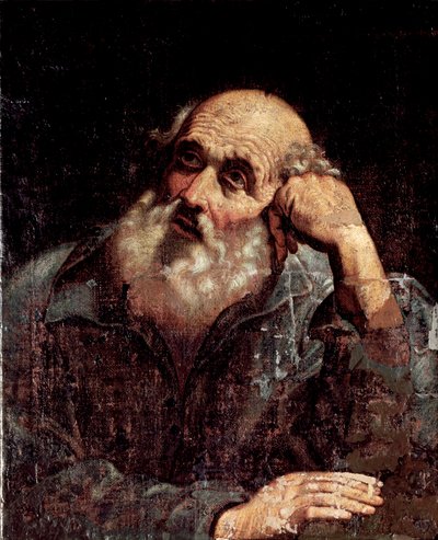 Portret obrazu aporowego Giuseppe Antonio Petriniego (1677-1757 / 8) Taggia, Klasztor San Domenico autorstwa Giuseppe Antonio Petrini