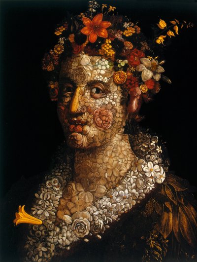 Flora, c1591 autorstwa Giuseppe Arcimboldi