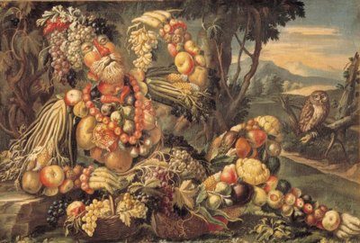 Jesień autorstwa Giuseppe Arcimboldo