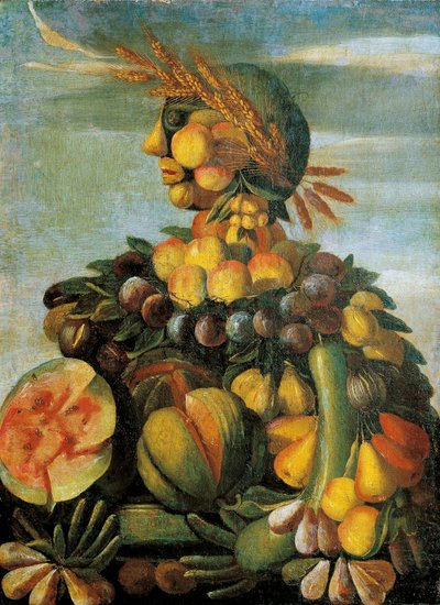 Letnie Malarstwo warsztatu Giuseppe Arcimboldo (Arcimboldi autorstwa Giuseppe Arcimboldo