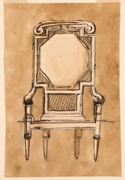 Krzesło autorstwa Giuseppe Barberi