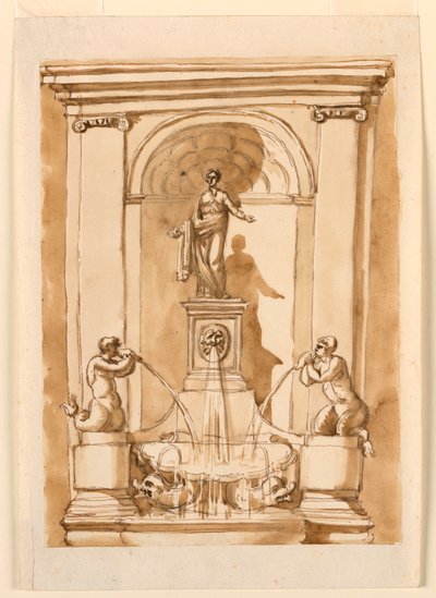 Fontanna autorstwa Giuseppe Barberi